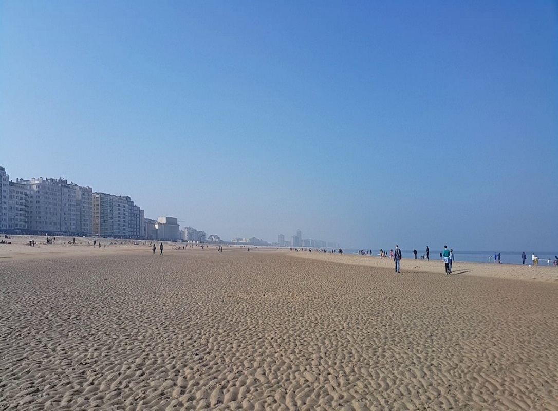 奥斯坦德（Knokke-Heist, Oostend）的海边