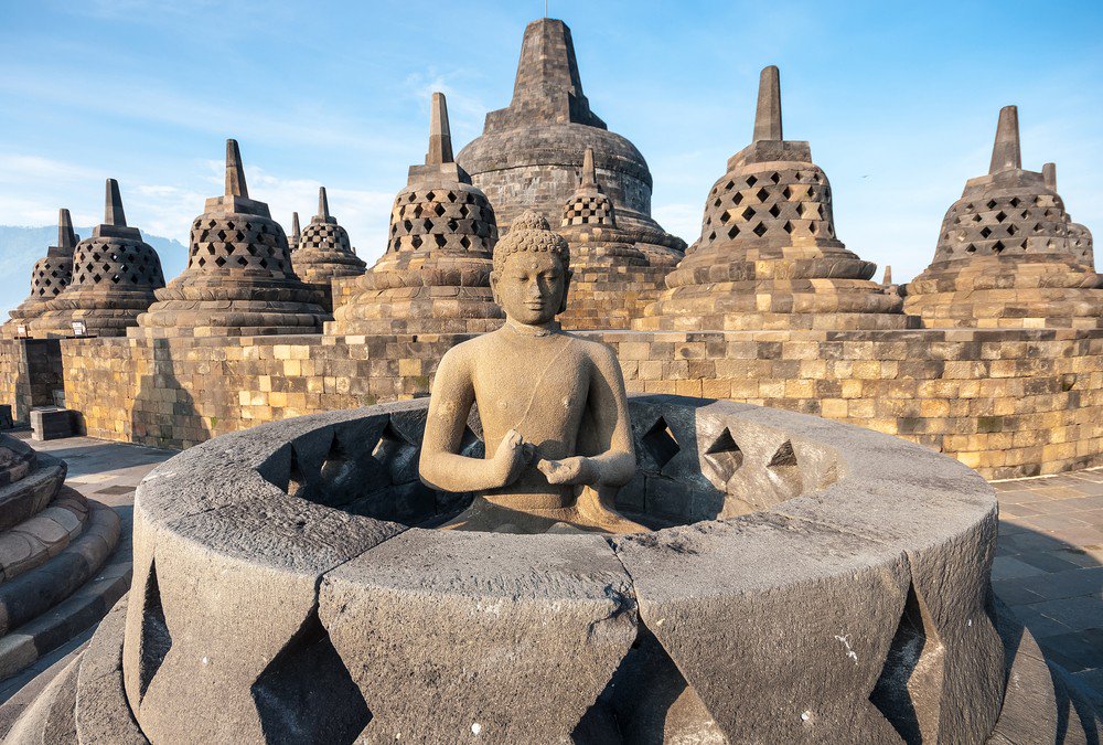 Borobudur印尼婆罗浮屠