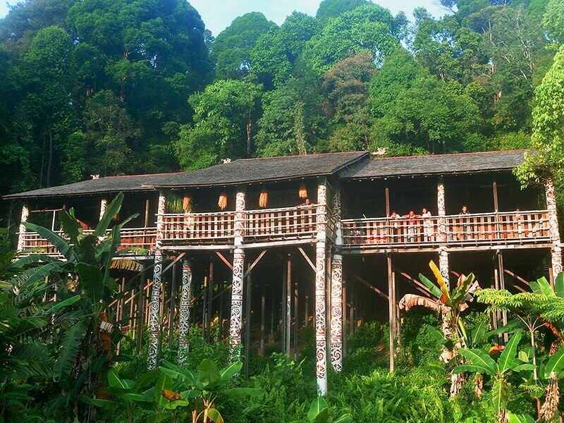 伊班长屋（Iban longhouse）