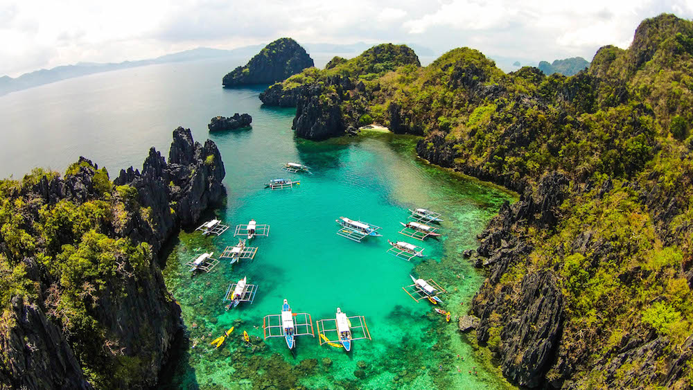 巴拉望岛 Palawan El Nido海滩