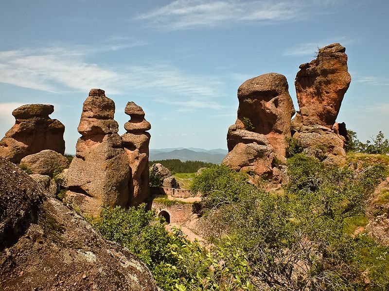 保加利亚西北部的贝洛格拉奇克峭壁（Belogradchik Cliffs）