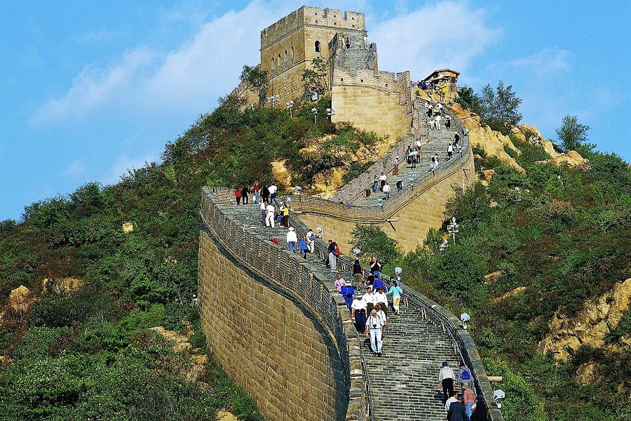 中国亲子游 长城亲子游 家庭旅游
