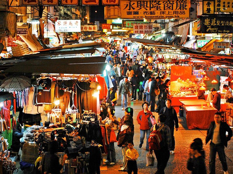 庙街夜市