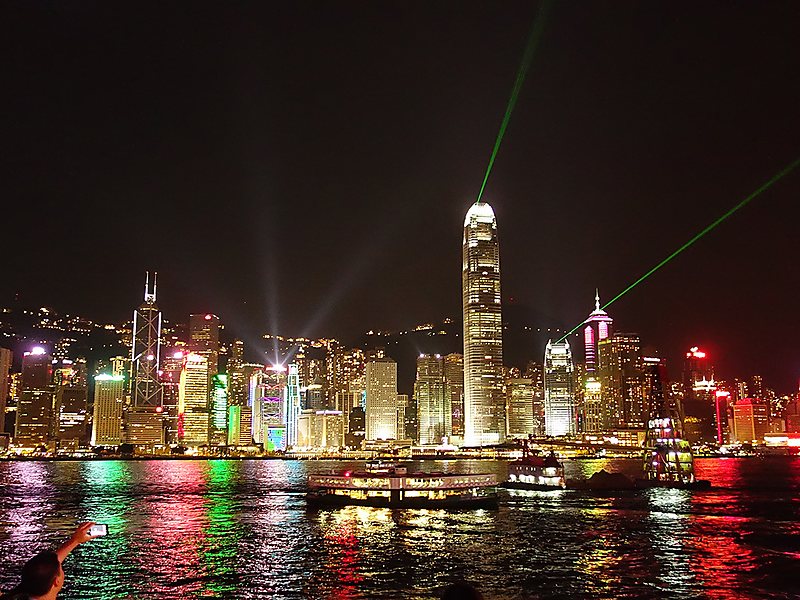 香港亲子游景点幻彩咏香江