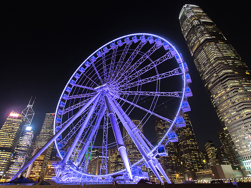 香港亲子游香港观景轮