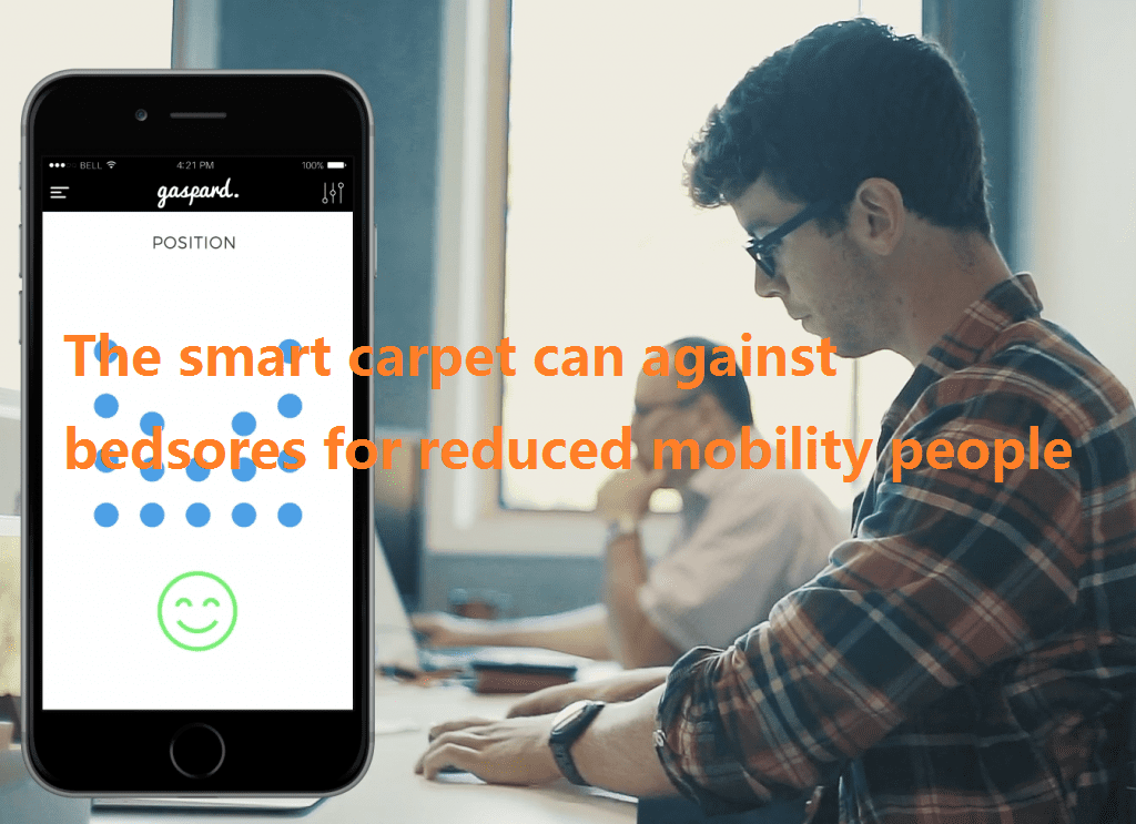 smart health GASPARD smart carpet against bedsores ehealth