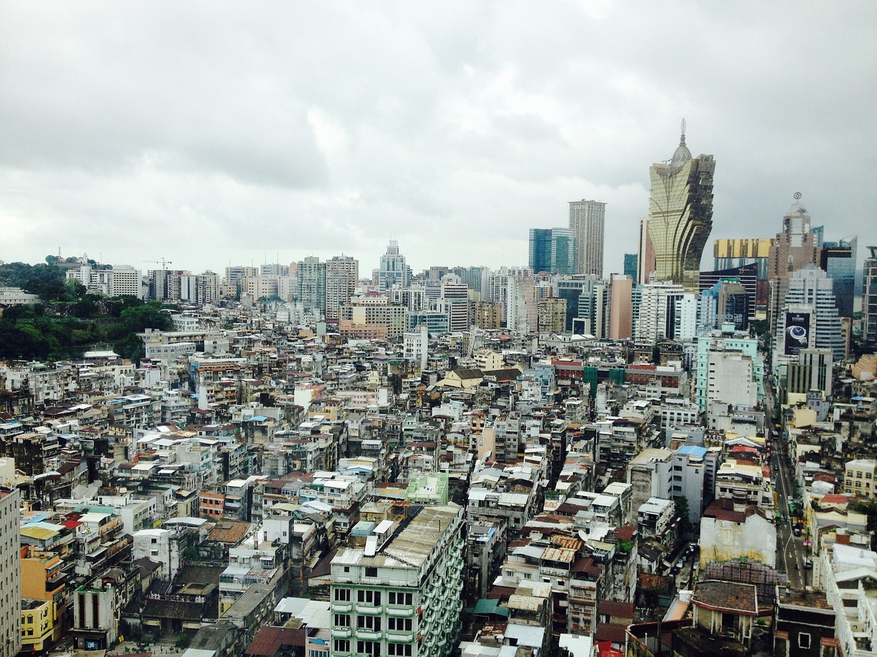 澳门亲子游 人文建筑澳门城市景色