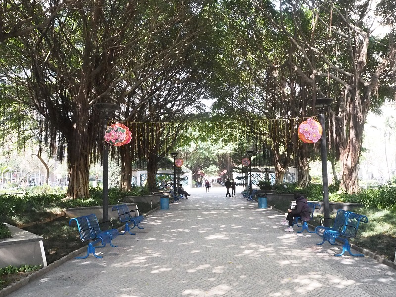 澳门的开放式市政园林 澳门亲子游学