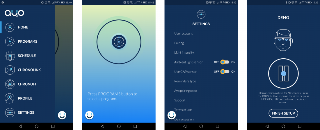 smart health device AYO reviews app