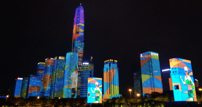 深圳亲子游看灯光秀 ，如何看深圳灯光秀