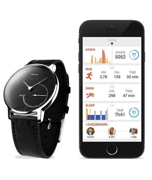 Withings Activté Steel with Health Mate App @ withings.com