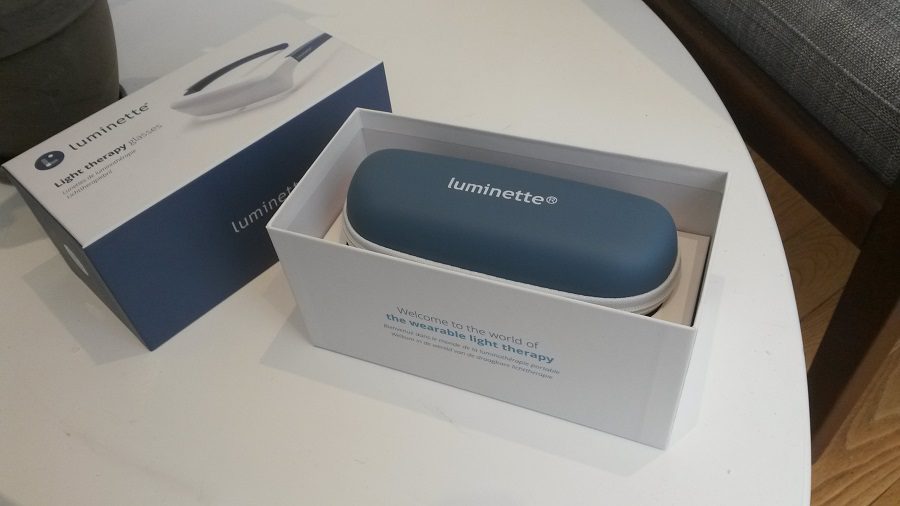 Luminette test unboxing open box