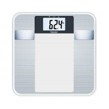Glass diagnostic scale for measuring weight, body fat, water or muscle percentage and BMI
