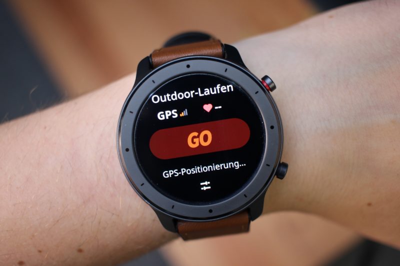 GPS amazfit gtr sport
