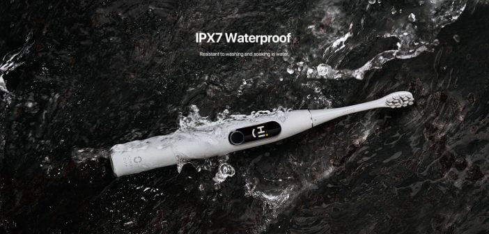 Oclean connected toothbrush waterproof frosted gray color