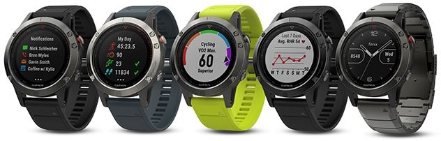 The Fenix 5 is available in 3 case sizes and multiple elegant or sporty designs 5 pretty garmin Fenix 5 watches
